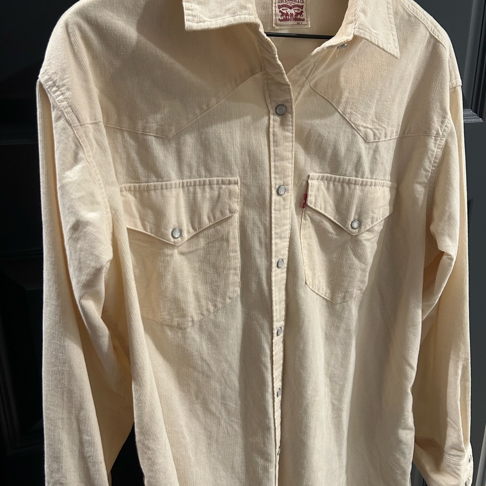 Levi's Corduroy Button-Up Shirt